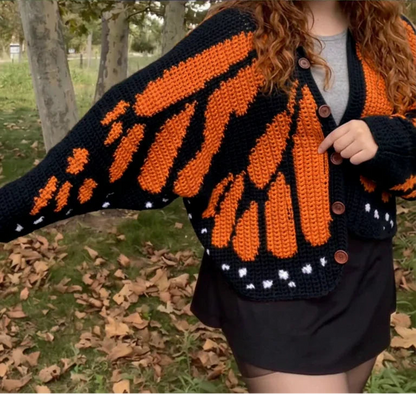 Butterfly Wing Cardigan