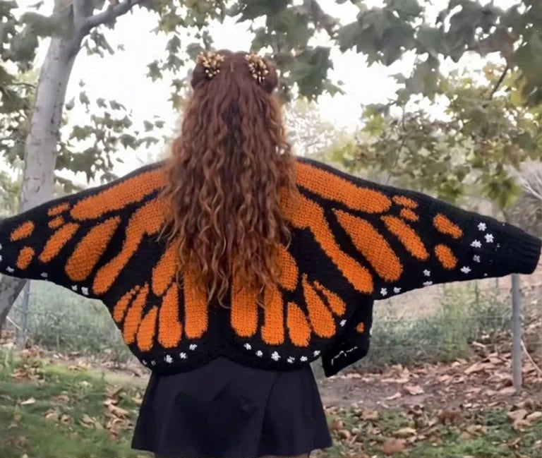 Butterfly Wing Cardigan